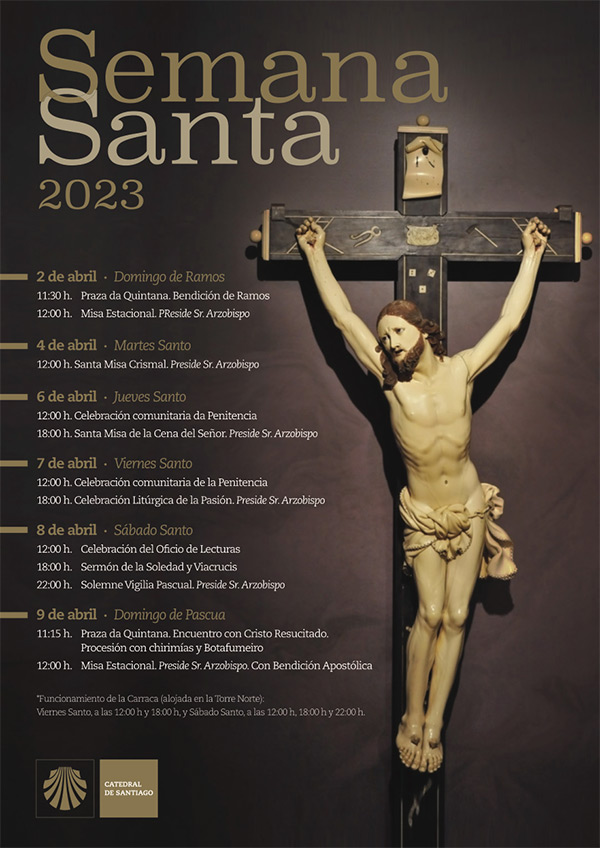 Cuaresma y Semana Santa 2023 en la Catedral de Santiago