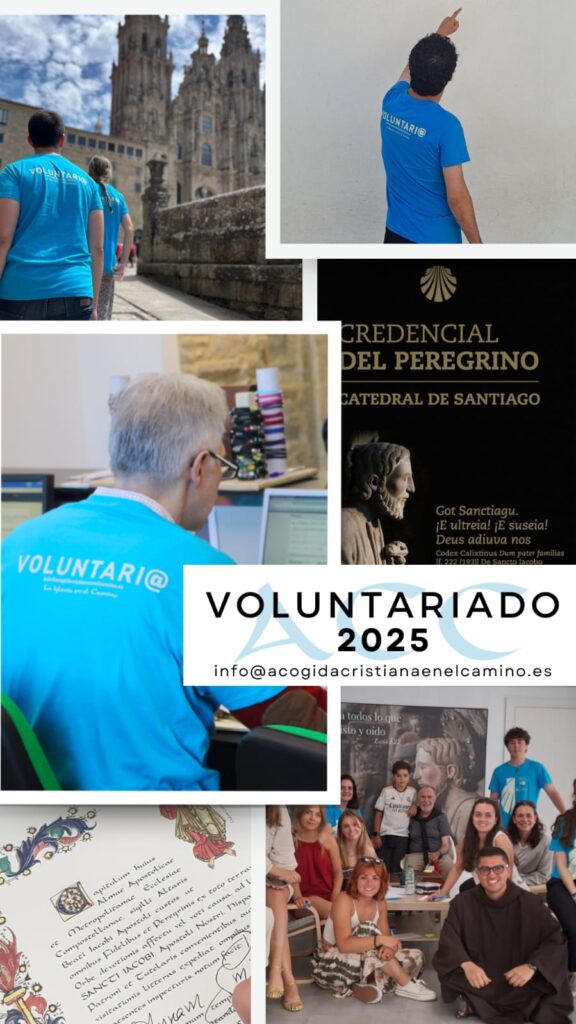 Voluntariado 2025 de Acogida Cristiana en los Caminos de Santiago